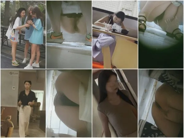 新たに流出した❤️ パパラッチがカフェの女性用トイレで排尿している美しい女性をこっそり撮影した写真。彼女はナイキの靴を履いていて、脚が長く、とて…