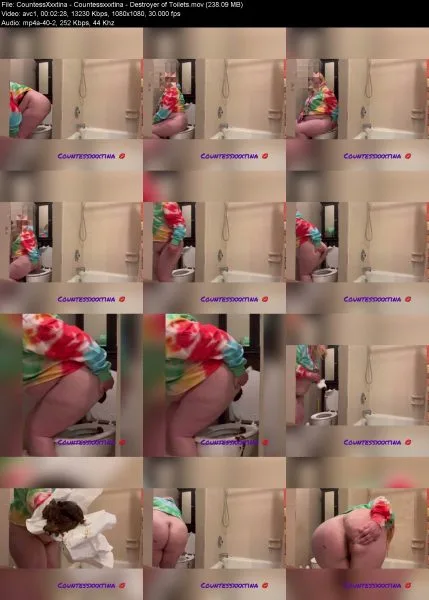 CountessXxxtina – Countessxxxtina – Destroyer of Toilets