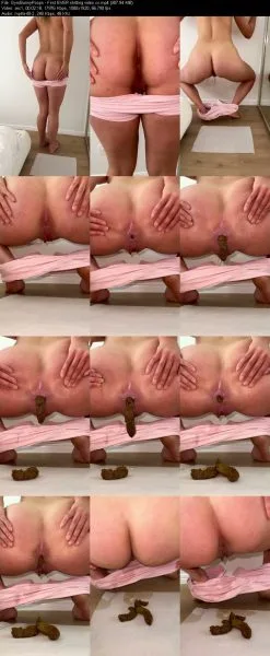 GymBunnyPoops – First EVER shitting video xx