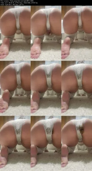 Lexipoo – Panty poop blow out
