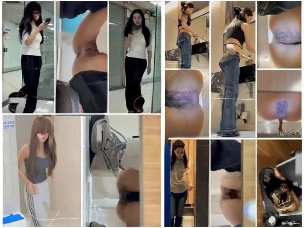 [トイレでの盗撮映像 – 未公開] 「マスター」がトイレに忍び込み、様々なストリーマーを撮影。プロ仕様の照明を駆使し、彼女たちの柔らかなマンコを…