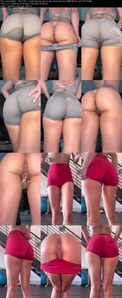 yummypetite1 – Pee Vid11 – Is this how you like my grey shorts pee piss …