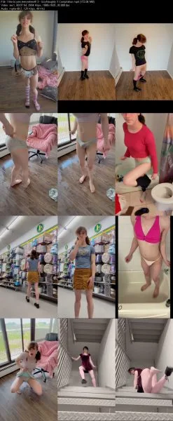 I like to pee everywhere!!! 3 – IzzyNaughty X Compilation
