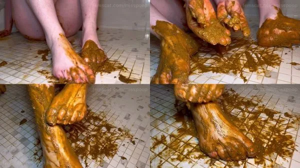 MissPoop – Dirty feet with poo