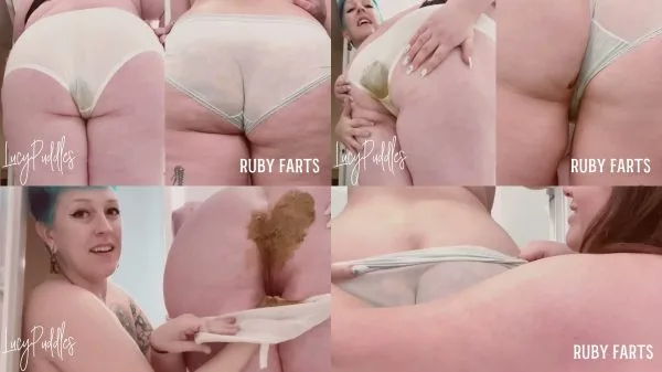 Ruby Farts – Girlfriends Kissing with Dirty Panties