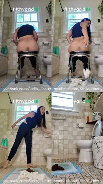 Stella Liberty – My First Time Trying out the Toilet Chair