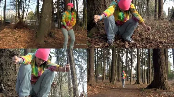Desperate in the woods
