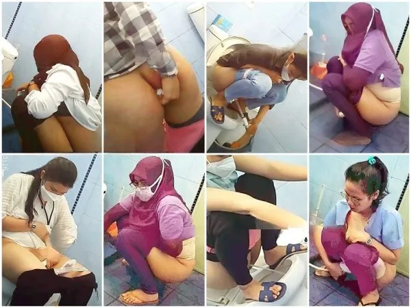 Hijab Floor Pee Hidden Camera