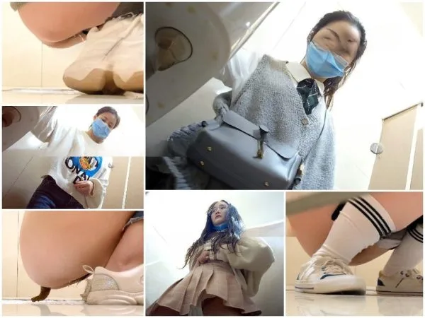 【KZエピソード5 トイレ撮影】様々な美女たちのダブルレンズWC撮影