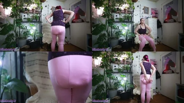 Kimberly X – Diaper under leggings fill
