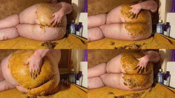 KinkyMilkyMint – Huge Ass Covered in Shit