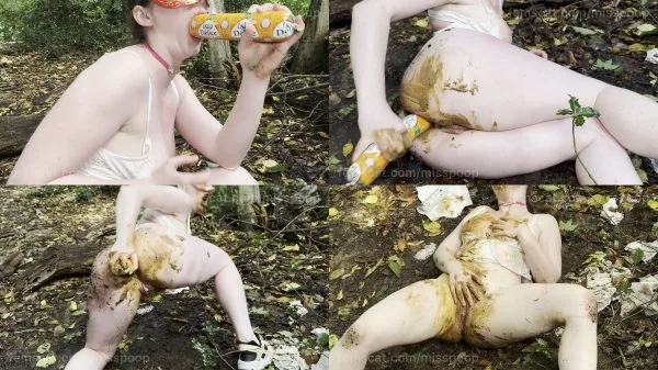 MissPoop – Fuck in the forest with a sausage