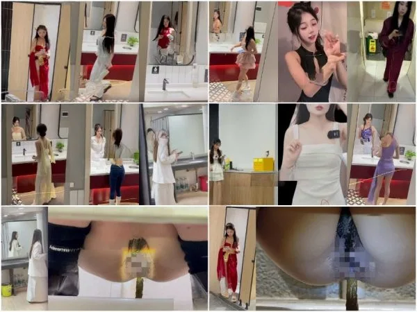 「トイレ撮影の達人」が照明を手に女子トイレへ突入し、美女配信者たちが用を足す姿を次々と盗撮。 Hidden Camera