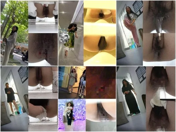 【新作流出】トイレ盗撮の達人による高画質映像。ショッピングモール、オフィスビル、ビリヤード場の女子トイレにて、スマホのズーム機能を駆使し、美女の…