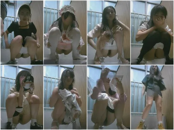新シリーズ❤️高級オフィスビルのトイレに潜入し、女神たちが用を足す姿をパノラマ撮影。クリスタルなハイヒールを履いた美女たちが新たに2人登場。