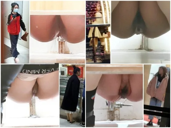国内のショッピングモールの各階にある女性用トイレで撮影した写真です❤️ 多くの若い女性がこれらの施設を利用しています Hidden Camera