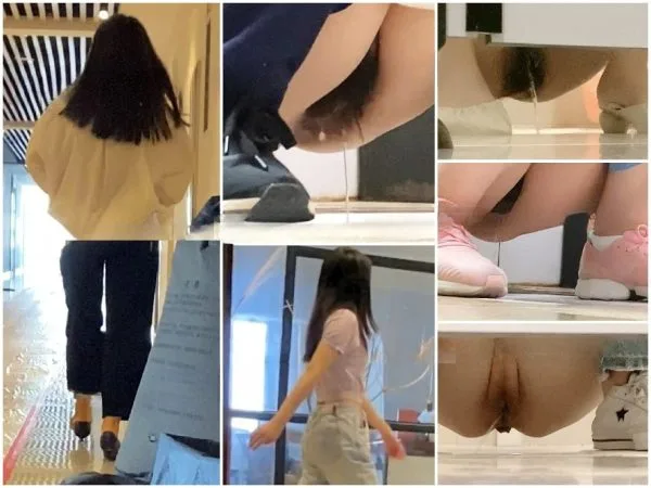 若くて美しい女性同僚たちのデリケートな膣のクローズアップショット❤️あなたの心を揺さぶる Hidden Camera