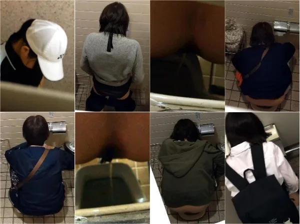 激レア若いのが撮れた!海のトイレ、中腰お〇っこ、立ち拭き全5名, , 生理ペーパーの匂い嗅ぎを撮られた娘!肛門フェチにはたまらないブラックホール…