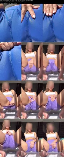yummypetite1 – Pee Vid14 – Little pee after the gym