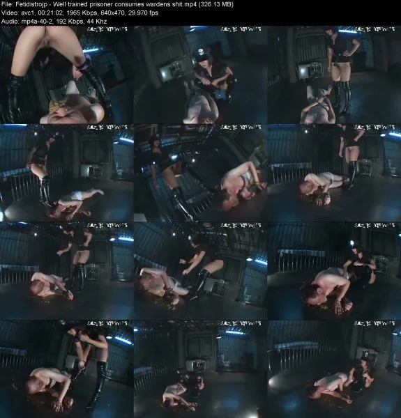Fetidistrojp – Well trained prisoner consumes wardens shit