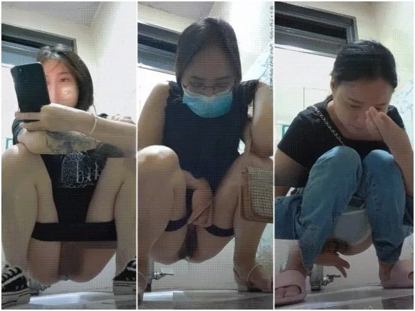 トイレ盗撮の達人が美女だらけの大学の女子トイレに潜入❤️美女の排尿シーンを全景で盗撮。ジーンズ姿の美女が用を足した後、指で尿を拭き取る様子を収録…