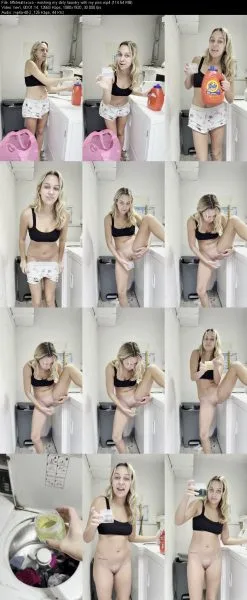 tiffstreatsxoxo – washing my dirty laundry with my piss